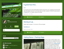 Tablet Screenshot of herestoitaly.typepad.com