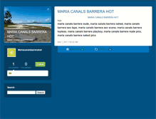 Tablet Screenshot of mariacanalsbarrerahot.typepad.com