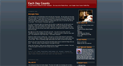 Desktop Screenshot of eachdaycounts.typepad.com