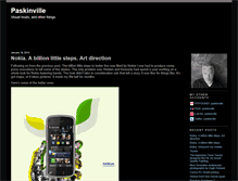 Tablet Screenshot of paskinville.typepad.com