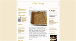 Desktop Screenshot of edibletherapy.typepad.com