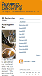 Mobile Screenshot of customerexperienceleaders.typepad.com