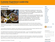 Tablet Screenshot of customerexperienceleaders.typepad.com