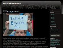 Tablet Screenshot of materialmetaphors.typepad.com