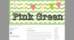 Desktop Screenshot of pinkgreen.typepad.co.uk