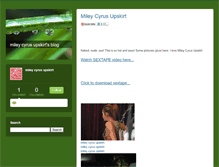 Tablet Screenshot of mileycyrusupskirtoil.typepad.com