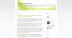 Desktop Screenshot of collaborativecare.typepad.com