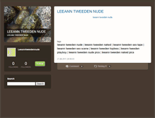 Tablet Screenshot of leeanntweedennude.typepad.com