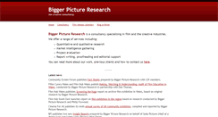 Desktop Screenshot of bigpictureresearch.typepad.com