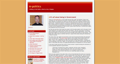Desktop Screenshot of iepolitics.typepad.com