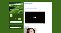 Desktop Screenshot of meganfoxpicstopic.typepad.com