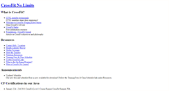 Desktop Screenshot of crossfitnolimits.typepad.com