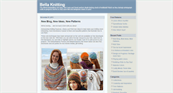 Desktop Screenshot of bellaknitting.typepad.com