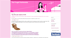 Desktop Screenshot of frugalfashionista.typepad.com