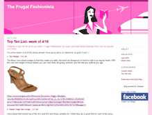 Tablet Screenshot of frugalfashionista.typepad.com