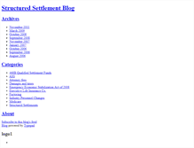 Tablet Screenshot of lestistructuredsettlement.typepad.com