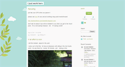 Desktop Screenshot of ijustworkhere.typepad.com