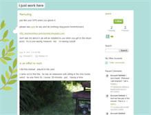 Tablet Screenshot of ijustworkhere.typepad.com