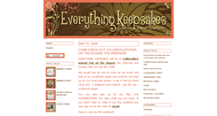 Desktop Screenshot of everythingkeepsakes.typepad.com