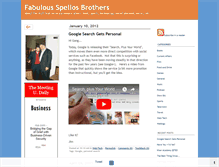 Tablet Screenshot of fabulousspellosbrothers.typepad.com