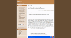 Desktop Screenshot of live24.typepad.com