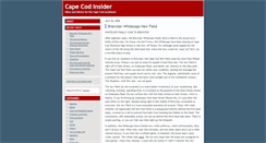Desktop Screenshot of capecodinsider.typepad.com