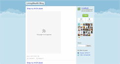 Desktop Screenshot of livingwealth.typepad.com