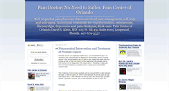 Desktop Screenshot of paindoctor.typepad.com