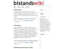 Tablet Screenshot of bistandsaktuelt.typepad.com