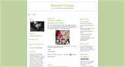 Desktop Screenshot of mommieunique.typepad.com