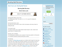 Tablet Screenshot of bowlingballreviews.typepad.com