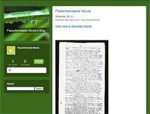 Tablet Screenshot of passchendaelemovieexpanded.typepad.com