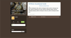 Desktop Screenshot of patriciavelasqueznude.typepad.com