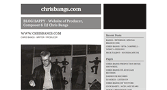 Desktop Screenshot of chrisbangs.typepad.com
