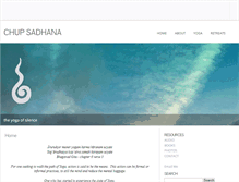 Tablet Screenshot of chup-sadhana.typepad.com