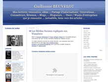 Tablet Screenshot of gbeuvelot.typepad.com