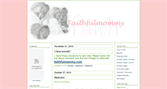 Desktop Screenshot of faithfulmommy.typepad.com