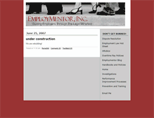 Tablet Screenshot of employmentor.typepad.com