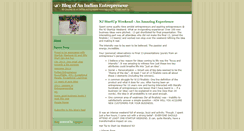 Desktop Screenshot of indianentrepreneur.typepad.com