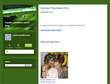 Tablet Screenshot of haydenpanettierepornremorseful.typepad.com