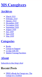 Mobile Screenshot of mscaregiver.typepad.com