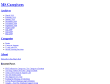 Tablet Screenshot of mscaregiver.typepad.com
