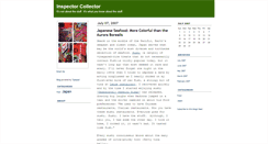 Desktop Screenshot of inspectorcollector.typepad.com