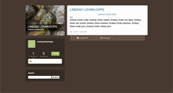 Desktop Screenshot of lindsaylohanoops.typepad.com
