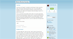 Desktop Screenshot of moviereviewsunday.typepad.com