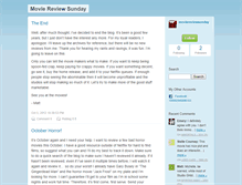 Tablet Screenshot of moviereviewsunday.typepad.com