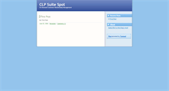 Desktop Screenshot of clpsuitespot.typepad.com