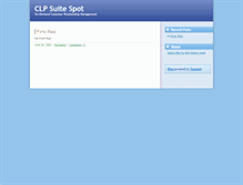 Tablet Screenshot of clpsuitespot.typepad.com