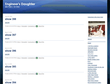 Tablet Screenshot of engineersdaughter.typepad.com