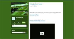 Desktop Screenshot of hollymadisonnudeteens.typepad.com